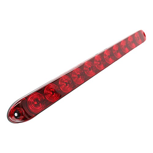 15 Red Multi-function Stop Turn Tail Marker Trailer Light LED Bar...