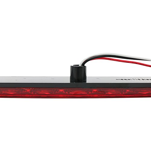 15 Red Multi-function Stop Turn Tail Marker Trailer Light LED Bar...