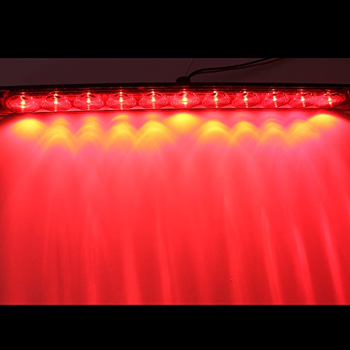 15 Red Multi-function Stop Turn Tail Marker Trailer Light LED Bar...