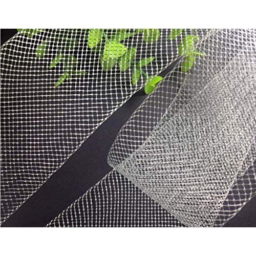 Teemico 50 Yards Stiff Polyester Horsehair Braid for Polyester Bon...