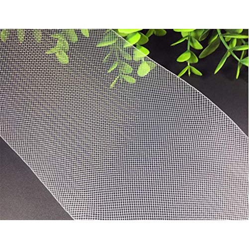 Teemico 50 Yards Stiff Polyester Horsehair Braid for Polyester Bon...