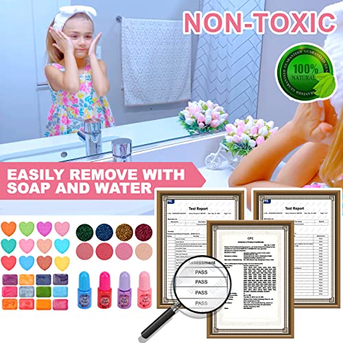 Kids Makeup Kit for Girl Toys, 60PCS Teensymic Toys for Girls Real...