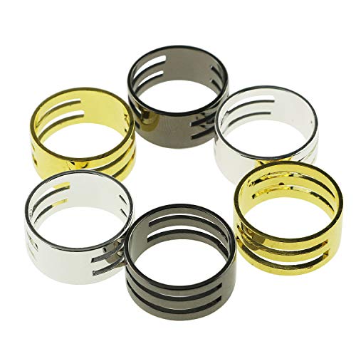Tegg Jump Ring Set 6PCS 3Color Jump Ring Opening and Closing Tool ...
