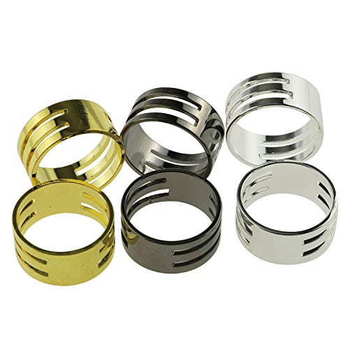 Tegg Jump Ring Set 6PCS 3Color Jump Ring Opening and Closing Tool ...