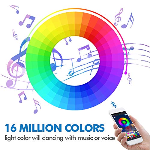 Led Strips Lights, Tehwaaz 32.8ft10 M RGB 5050 Led Rope Lights C...
