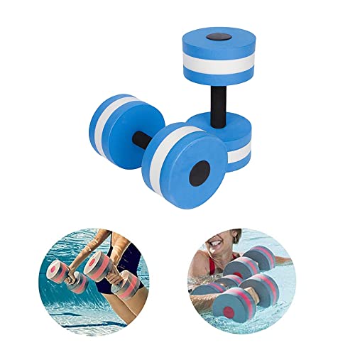 Water Weights Aquatic Dumbbells for Pool Exercise Set, 2PCS Water ...