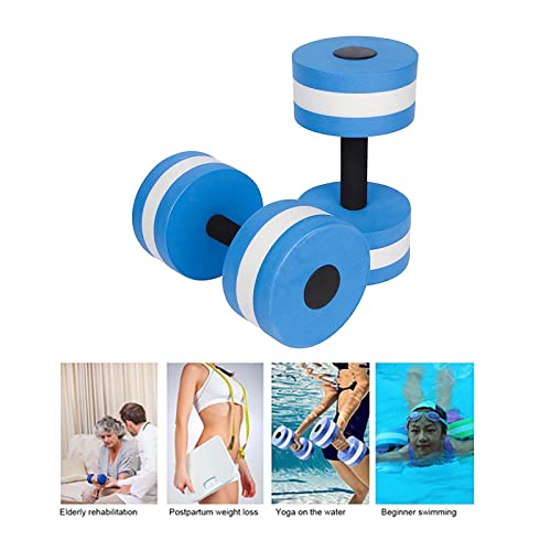Water Weights Aquatic Dumbbells for Pool Exercise Set, 2PCS Water ...