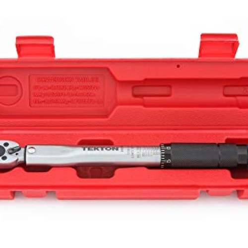 TEKTON 1/4 Inch Drive Click Torque Wrench 20-200 in.-lb. | 24320