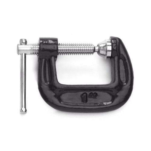 TEKTON 1-Inch Malleable Iron C-Clamp, 1-Inch Jaw Opening, 7/8-Inch...