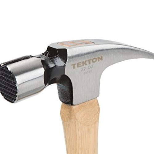 TEKTON 22 oz. Hickory Handle Magnetic Head Framing Hammer | 30305