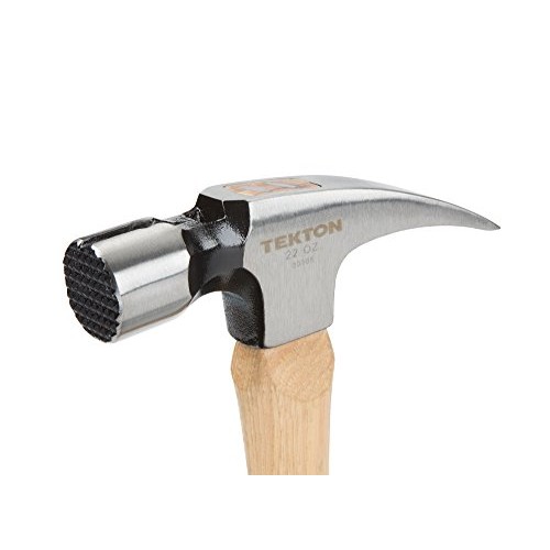 TEKTON 22 oz. Hickory Handle Magnetic Head Framing Hammer | 30305