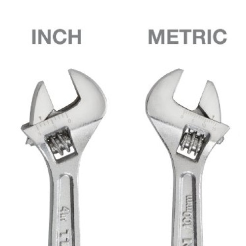 TEKTON 23001 4-Inch Adjustable Wrench