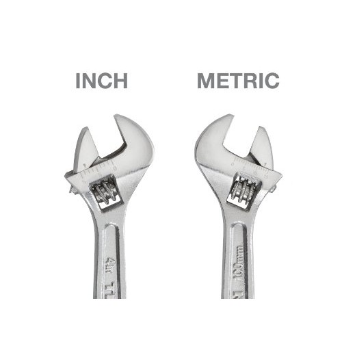 TEKTON 23001 4-Inch Adjustable Wrench