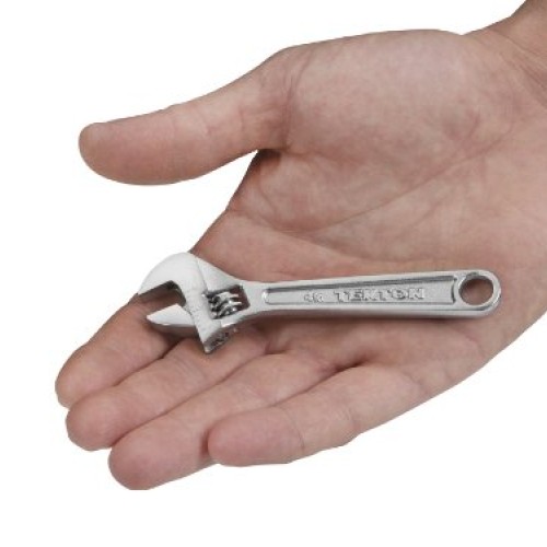TEKTON 23001 4-Inch Adjustable Wrench