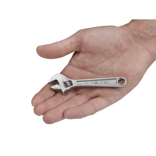 TEKTON 23001 4-Inch Adjustable Wrench