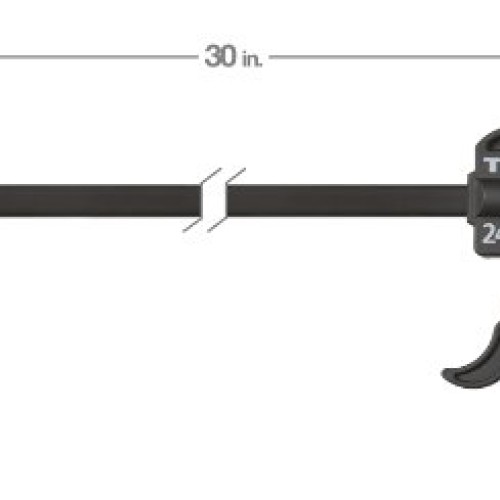 TEKTON 24-Inch x 2-1/2-Inch Ratchet Bar Clamp and 30-Inch Spreader...