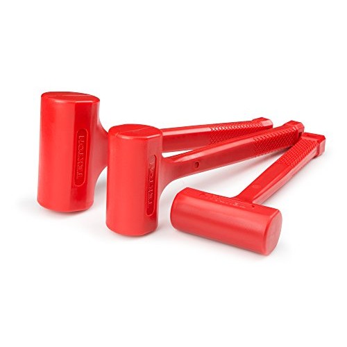 TEKTON 30709 Dead Blow Hammer Set with 16, 32 and 48-Ounce