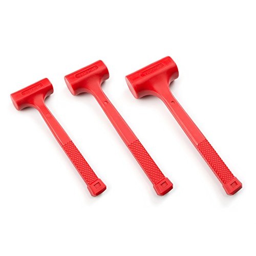 TEKTON 30709 Dead Blow Hammer Set with 16, 32 and 48-Ounce