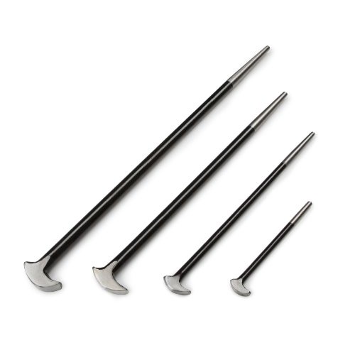 TEKTON 3346 Rolling Head Pry Bar Set, 4-Piece