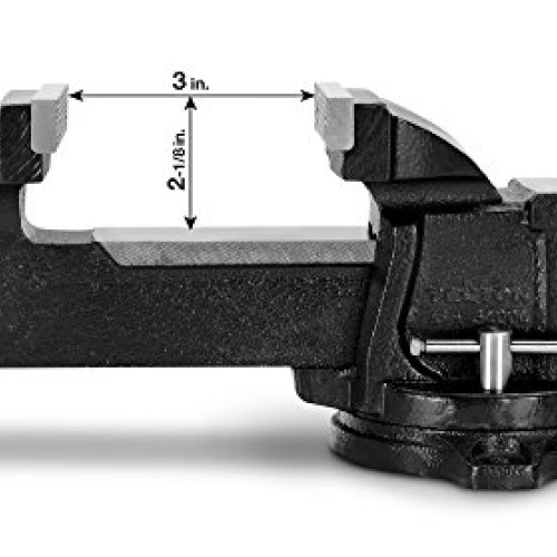 TEKTON 4-Inch Swivel Bench Vise | 54004