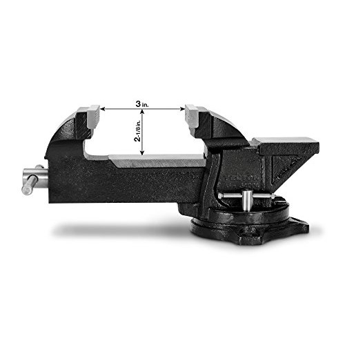 TEKTON 4-Inch Swivel Bench Vise | 54004
