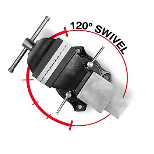 TEKTON 4-Inch Swivel Bench Vise | 54004