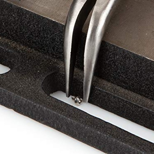 TEKTON 6 Inch 70-Degree Bent Long Nose Pliers | PGF10406