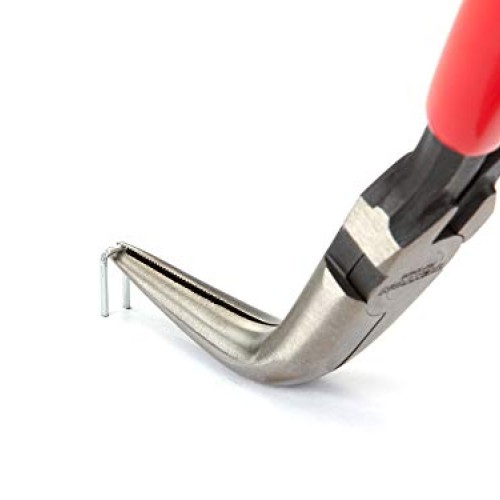TEKTON 6 Inch 70-Degree Bent Long Nose Pliers | PGF10406