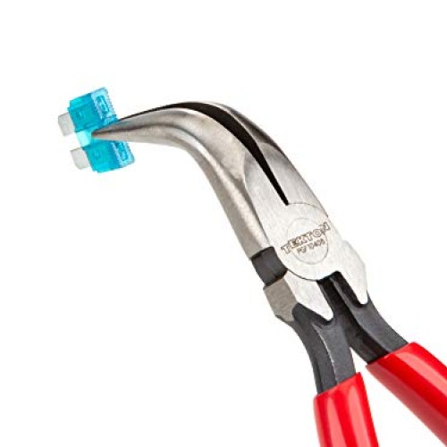 TEKTON 6 Inch 70-Degree Bent Long Nose Pliers | PGF10406