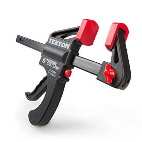 TEKTON 6-Inch x 2-1/2-Inch Ratchet Bar Clamp and 12-Inch Spreader ...