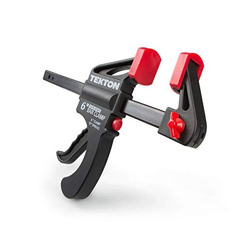 TEKTON 6-Inch x 2-1/2-Inch Ratchet Bar Clamp and 12-Inch Spreader ...