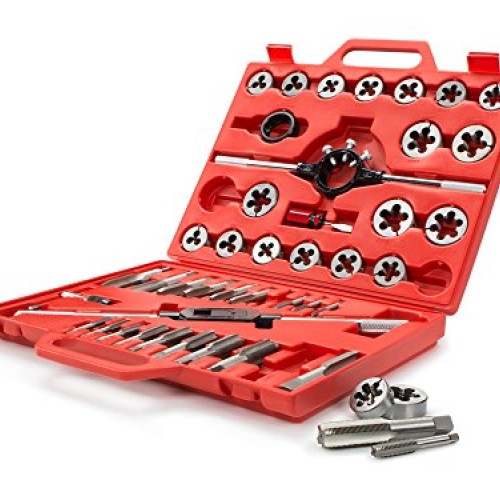 TEKTON 7560 Tap and Die Set, Inch, 45-Piece