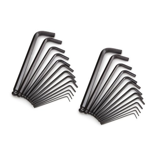 TEKTON Long Arm Ball End Hex Key Wrench Set, 26-Piece 3/64-3/8 in...