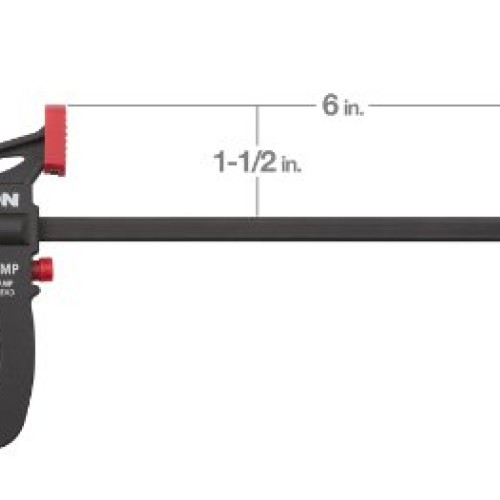 TEKTON Mini 6-Inch x 1-1/2-Inch Ratchet Bar Clamp and 9-Inch Sprea...