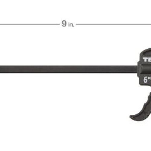 TEKTON Mini 6-Inch x 1-1/2-Inch Ratchet Bar Clamp and 9-Inch Sprea...