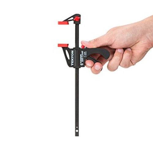 TEKTON Mini 6-Inch x 1-1/2-Inch Ratchet Bar Clamp and 9-Inch Sprea...