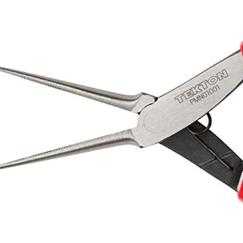 TEKTON Mini Needle Nose Pliers Serrated Jaw | PMN01001