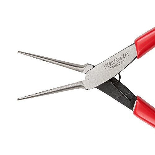 TEKTON Mini Needle Nose Pliers Serrated Jaw | PMN01001