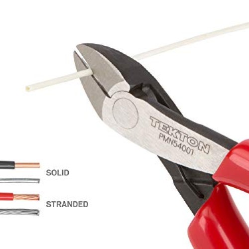 TEKTON Mini Pliers Set, 6-Piece Needle Nose, Long Nose, Flat Nose...