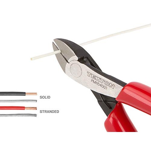 TEKTON Mini Pliers Set, 6-Piece Needle Nose, Long Nose, Flat Nose...