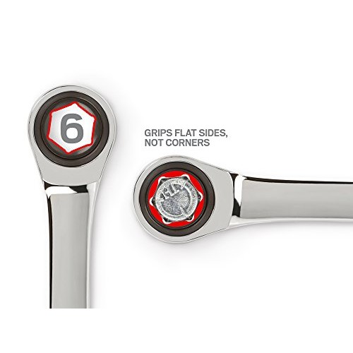TEKTON WRN53008 Ratcheting Combination Wrench, 3/8-Inch