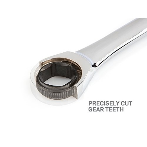 TEKTON WRN53008 Ratcheting Combination Wrench, 3/8-Inch