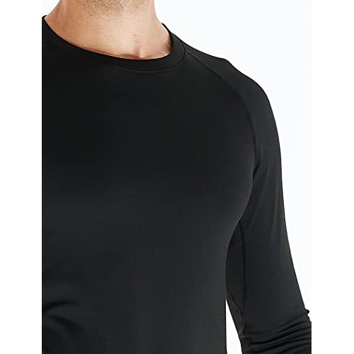 4 Pack Compression Shirts for Men Long Sleeve Athletic Cold Weathe...