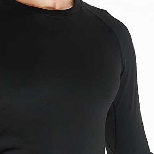 4 Pack Compression Shirts for Men Long Sleeve Athletic Cold Weathe...