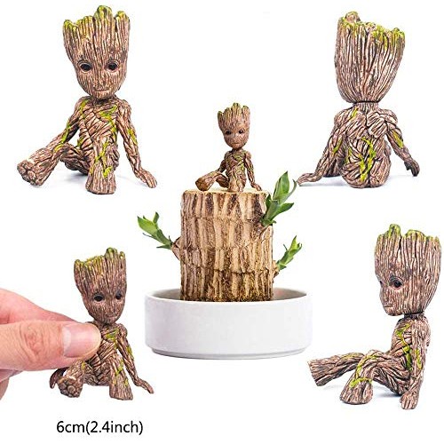 Groot Planter,Baby Groot,Groot Flower Pot,Cute Green Plants Flower...