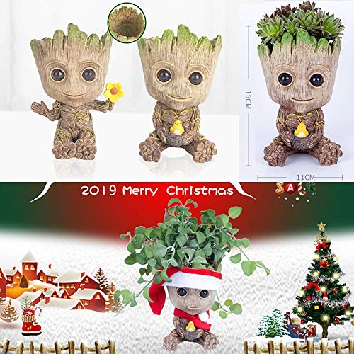 Groot Planter,Baby Groot,Groot Flower Pot,Cute Green Plants Flower...