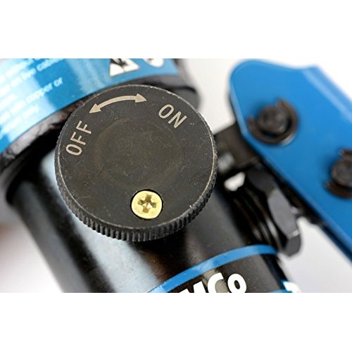 TEMCo Hydraulic Cable Lug Crimper TH0006-5 US TON 12 AWG to 00 2/...
