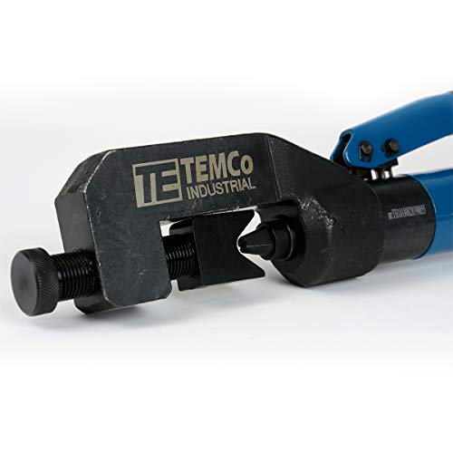 TEMCo Hydraulic Lug Crimper Tool TH1818 DIELESS Indent 10AWG to 40...