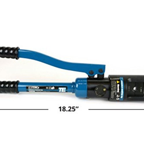 TEMCo Industrial Hydraulic Cable Lug Crimper TH0005-11 US TON 6 AW...