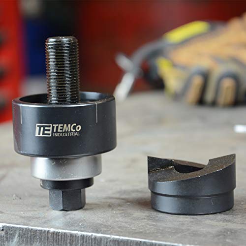 TEMCo TH0396-2 Conduit Hole Size Knockout Punch Unit with Manual ...